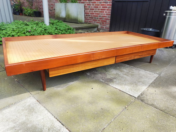 Image 1 of Mid Century teak daybed