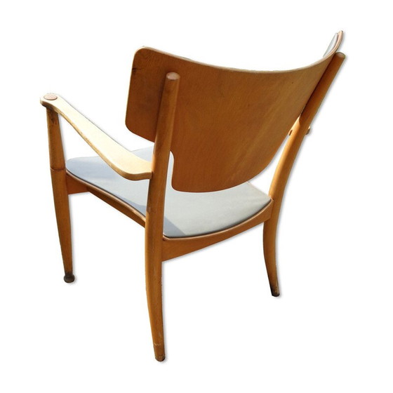 Image 1 of Vintage fauteuil Portex nr. 111 van Hvidt & Mølgaard 1940