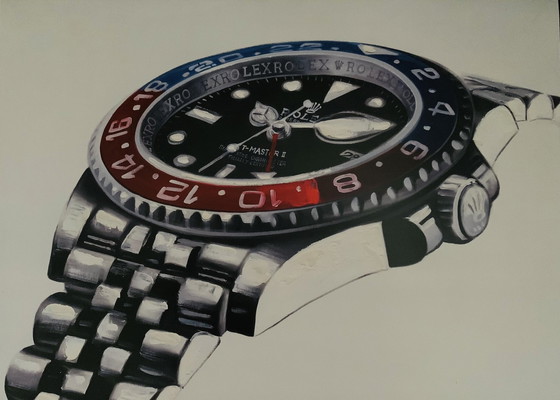 Image 1 of Rolex Gmt-Master Ii Oyster Glicee Nr.: 20/200.  By Fransmanart