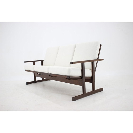 Image 1 of Vintage fauteuil Borge Mogensen 3 zits 1950