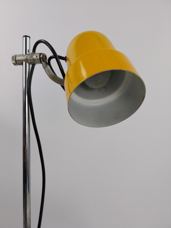 Image 1 of Vintage bureaulamp - geel