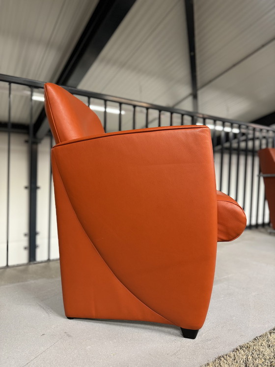 Image 1 of Jori Vinci 3280 fauteuil oranje leer