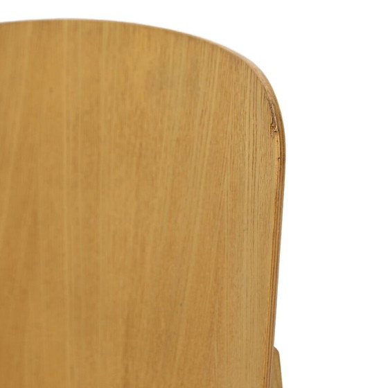 Image 1 of Vintage houten stoel van Luca Meda voor Longoni, 1970