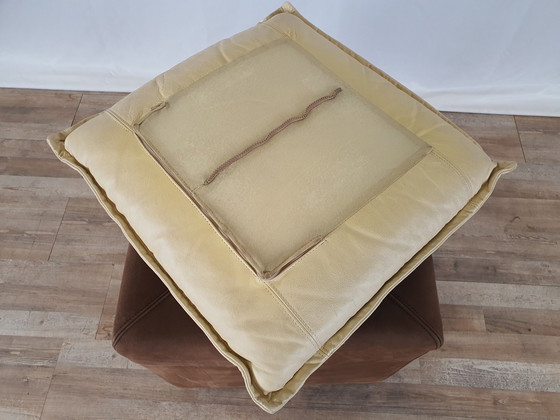 Image 1 of Vintage fauteuil met poef