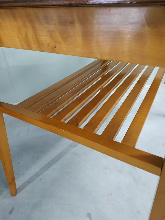 Image 1 of Zweeds jaren 60 Side Table- bijzettafel- wandmeubel