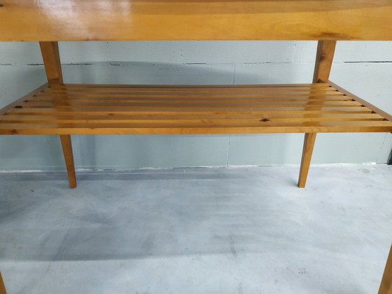 Image 1 of Zweeds jaren 60 Side Table- bijzettafel- wandmeubel