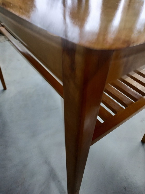 Image 1 of Zweeds jaren 60 Side Table- bijzettafel- wandmeubel