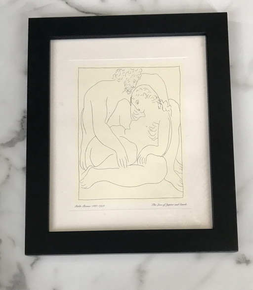 Lijst Reproductie "Les Métamorphoses d'Ovide" Picasso
