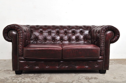 Vintage Chesterfield 2-Zits Bank