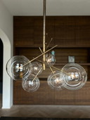 Bolle Galotti & Radice hanglamp burned brass