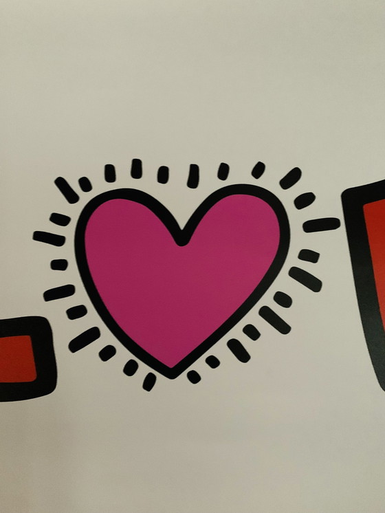 Image 1 of Keith Haring: “Love”.