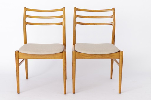 2 Vintage eetkamerstoelen 1960S - Deens ontwerp