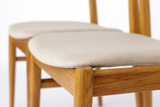 Image 1 of 2 Vintage eetkamerstoelen 1960S - Deens ontwerp