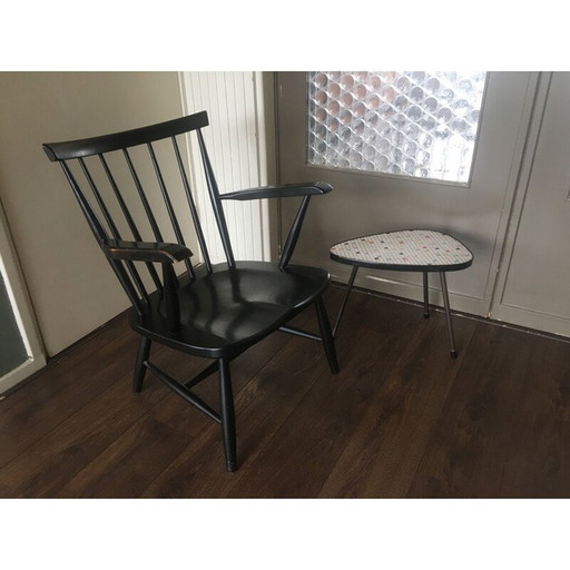 Vintage Scandinavische fauteuil