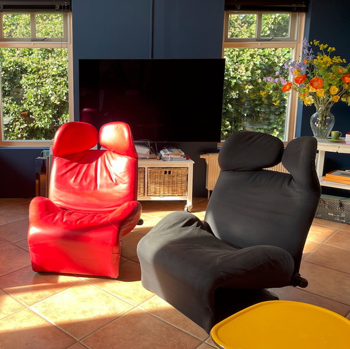 2x Cassina Wink Chair Designstoelen