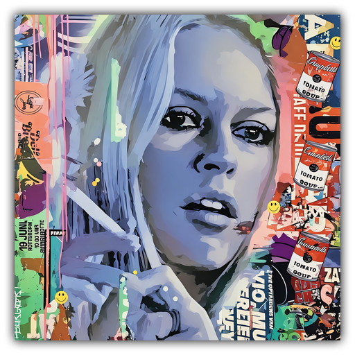 Schilderij Brigitte Bardot