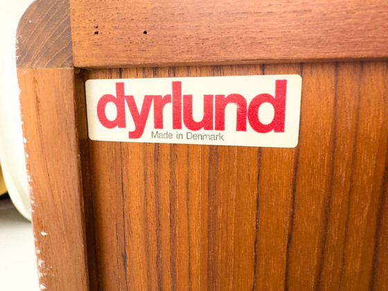 Image 1 of Deens teak Hi-Fi dressoir van Dyrlund, 1970S