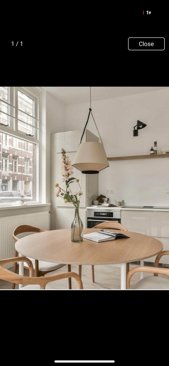Image 1 of Muuto Base Tafel Eiken Wit Showmodel Nieuw