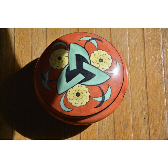 Image 1 of Vintage art deco porseleinen doos
