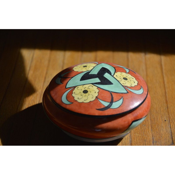 Image 1 of Vintage art deco porseleinen doos