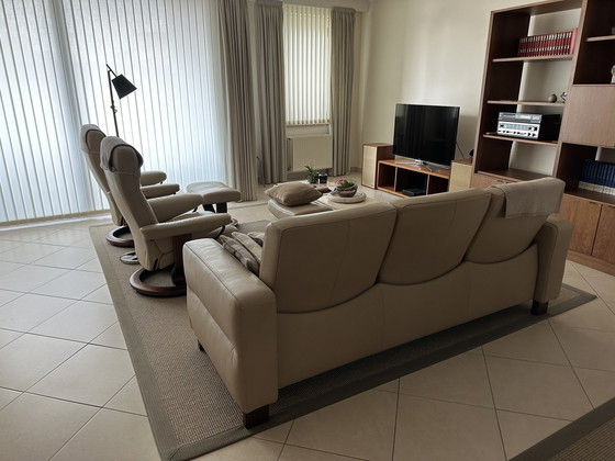 Image 1 of 5x Stressless Lederen salon