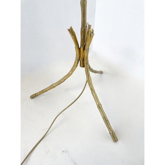 Image 1 of Mid Century bronzen vloerlamp, 1970