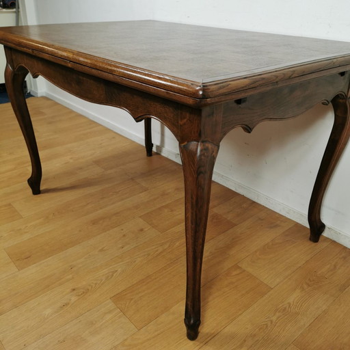 Vintage Louise Xv Queen Ann Eettafel Eetkamertafel Uitschuifbaar