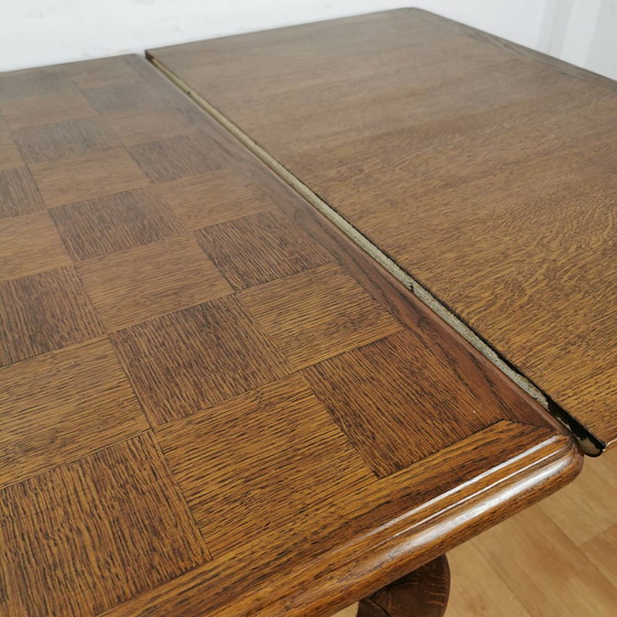 Image 1 of Vintage Louise Xv Queen Ann Eettafel Eetkamertafel Uitschuifbaar