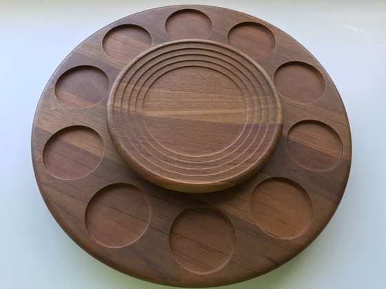 Image 1 of Lazy Susan By Jens Quistgaard For Digsmed, 1960S - Dienblad