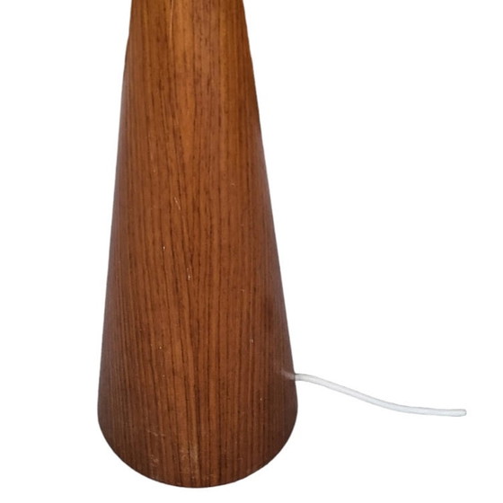 Image 1 of Teakhouten vloerlamp