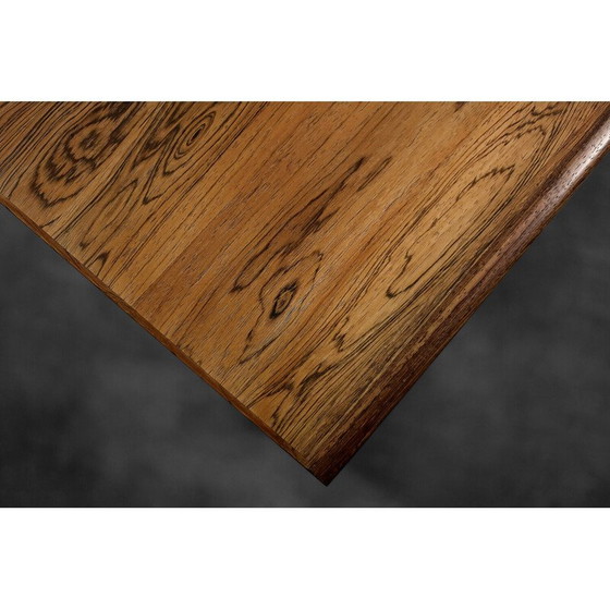 Image 1 of Vintage Capella rozenhouten salontafel door Illum Wikkelsø voor Niels Eilersen, Denemarken 1960