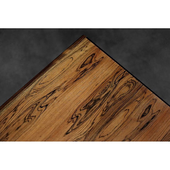 Image 1 of Vintage Capella rozenhouten salontafel door Illum Wikkelsø voor Niels Eilersen, Denemarken 1960