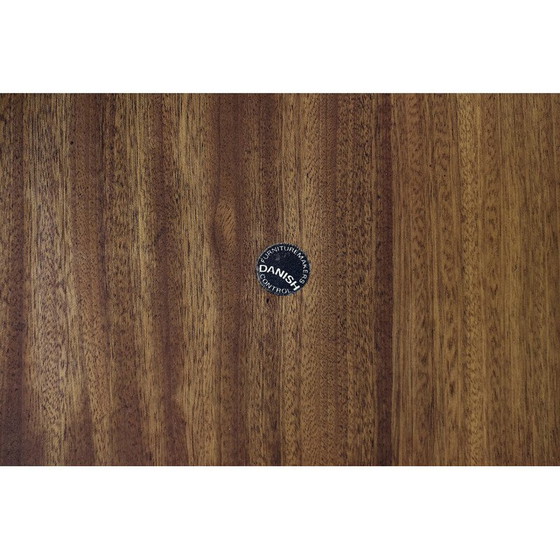 Image 1 of Vintage Capella rozenhouten salontafel door Illum Wikkelsø voor Niels Eilersen, Denemarken 1960