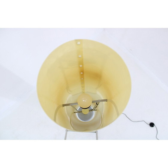 Image 1 of Vintage vloerlamp met plastic kap, Italië 1980