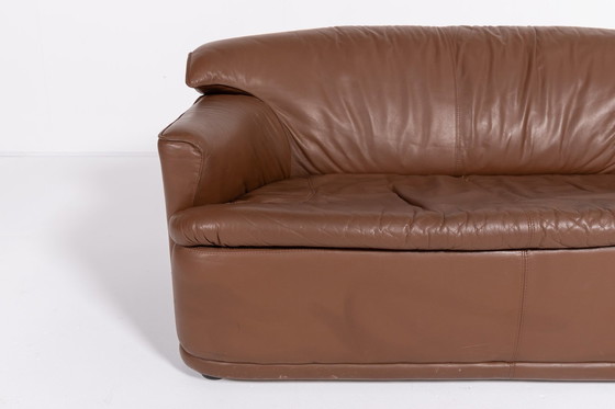 Image 1 of Sculpturale Italiaanse Design Sofa/Love-Seat