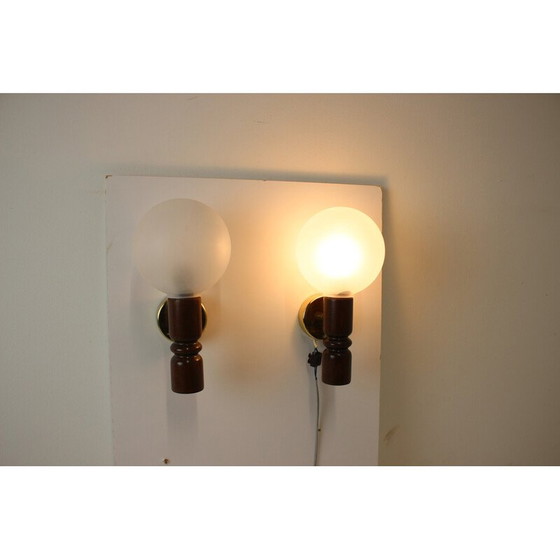 Image 1 of Mid-eeuwse wandlamp van Pokrok Zilina, Tsjecho-Slowakije 1970