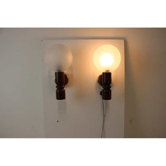 Image 1 of Mid-eeuwse wandlamp van Pokrok Zilina, Tsjecho-Slowakije 1970