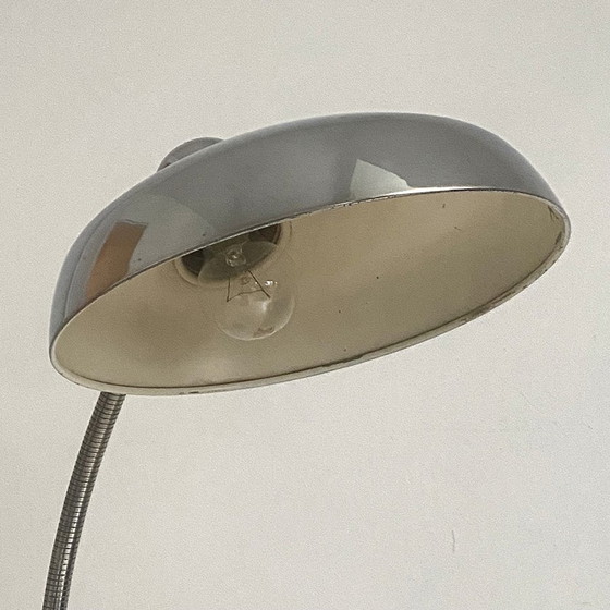 Image 1 of Grote verchroomde 50'S bureaulamp