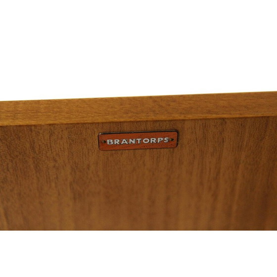 Image 1 of Vintage teakhouten bureau van Bränntorps, Zweden 1960