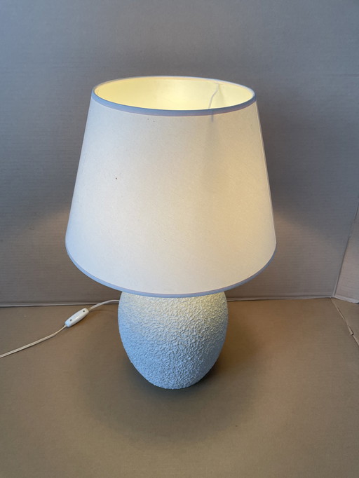 Grote vintage lamp van keramiek