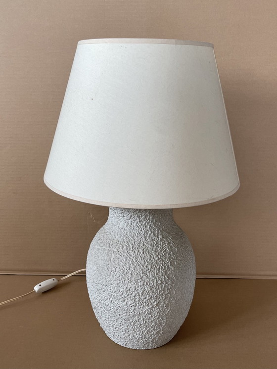 Image 1 of Grote vintage lamp van keramiek