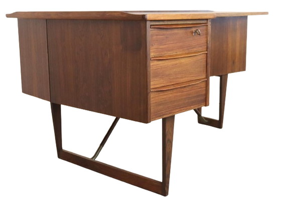 Image 1 of Peter Løvig Nielsen boomerang bureau 'Flovlev' vintage