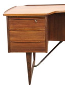 Peter Løvig Nielsen boomerang bureau 'Flovlev' vintage