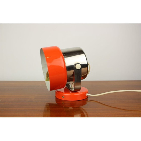 Image 1 of Mid Century rode wandlamp, Duitsland 1978