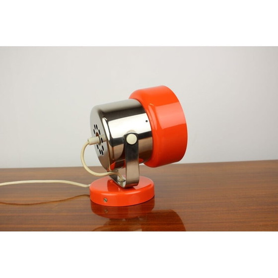 Image 1 of Mid Century rode wandlamp, Duitsland 1978