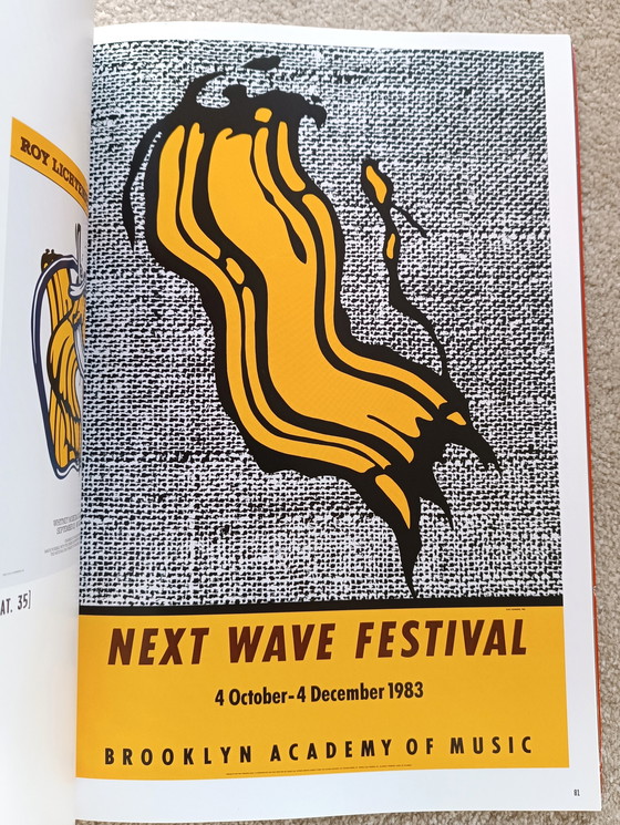 Image 1 of Roy Lichtenstein poster boek