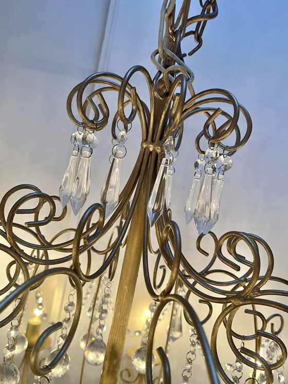Image 1 of Sale ! Van 1875,- Nu 745,-! Kristallen Xxxl Kroonluchter 