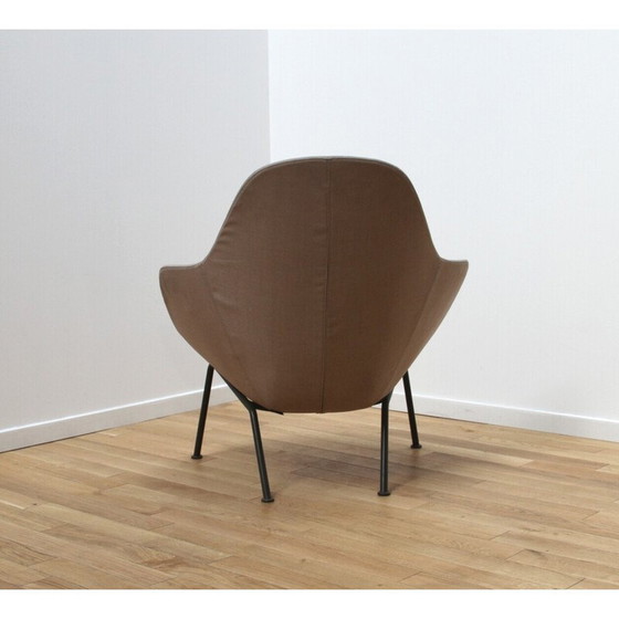 Image 1 of Vintage fauteuil in beige stof "Dot" van Patrick Norguet voor Tacchini