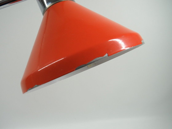 Image 1 of Vintage boomverlichting bureaulamp