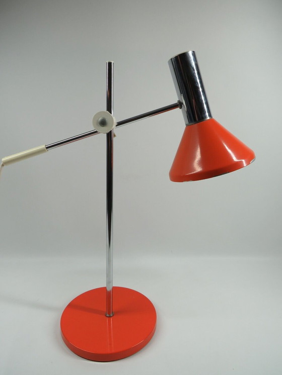 Image 1 of Vintage boomverlichting bureaulamp